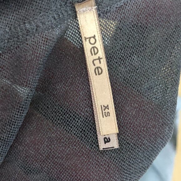 Pete Mesh Abstract Tie Dye Top - Fairy Core - Picture 2 of 10